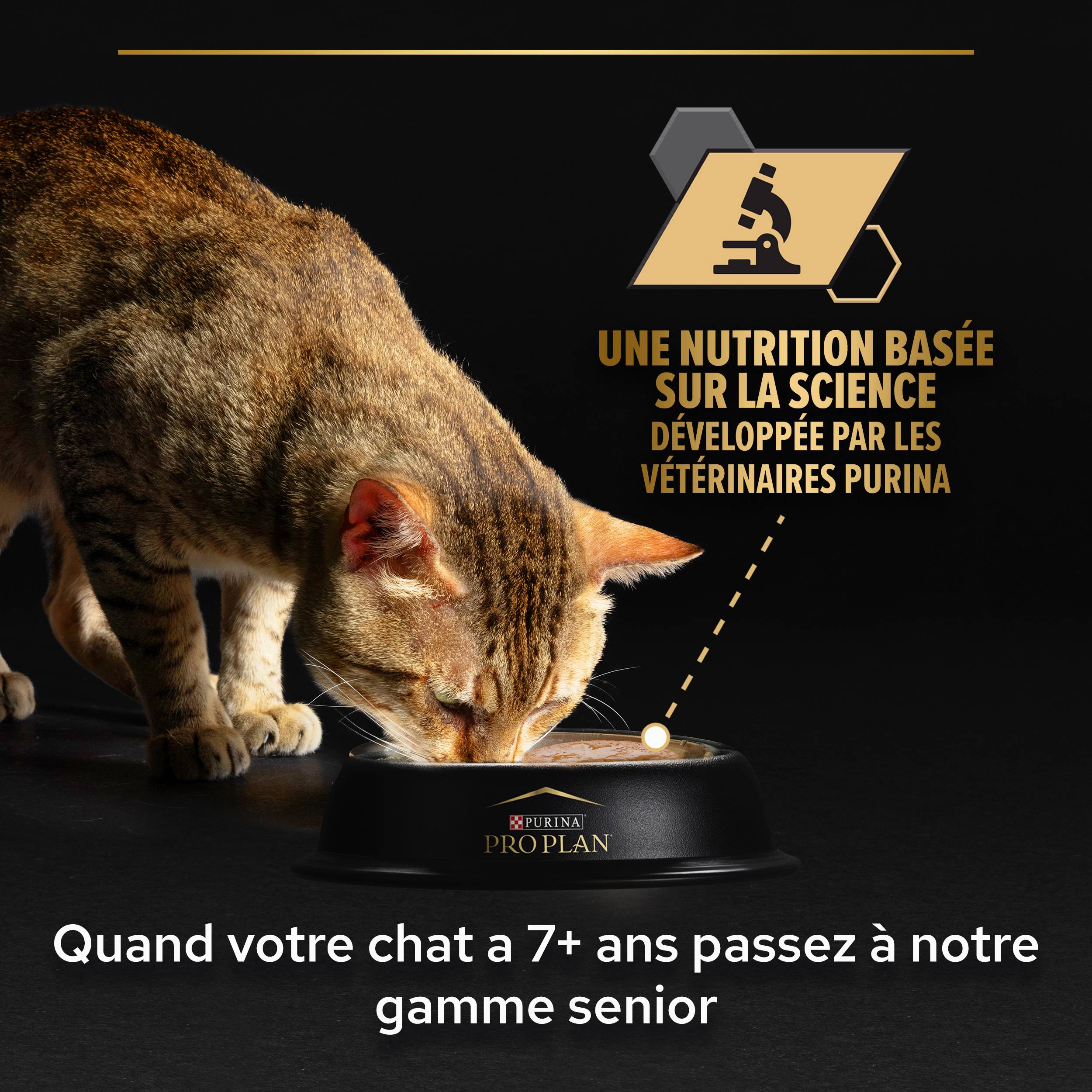 Purina Pro Plan - Pâtée pour chat stérilisé en sauce Maintenance Poulet Boeuf 10x85g - Pro Plan - Image 12
