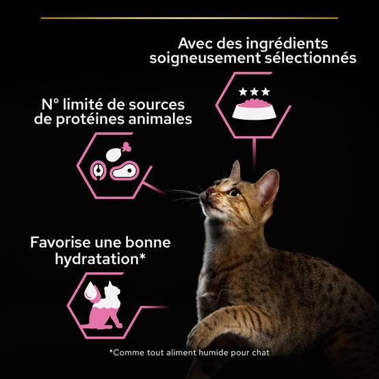 Purina Pro Plan - Pâtée chat adulte sauce digestion délicate multivariétés dinde et poisson 10 x 85 g - Pro Plan - Image 8