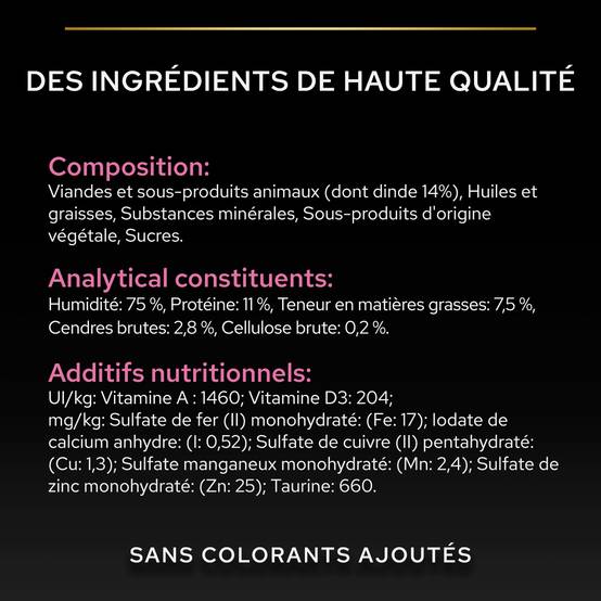 Purina Pro Plan - Pâtée chat adulte sauce digestion délicate multivariétés dinde et poisson 10 x 85 g - Pro Plan - Image 9
