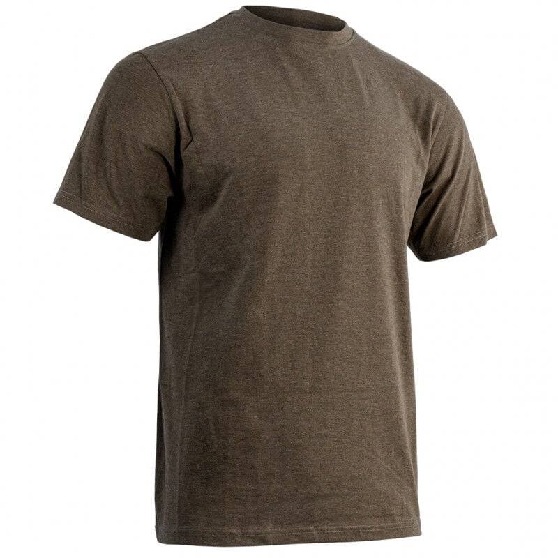 Lot de 3 t-shirts manches courtes coton/polyester vert-bleu-marron L.370cm l.280cm H.30cm - Lma - Image 2