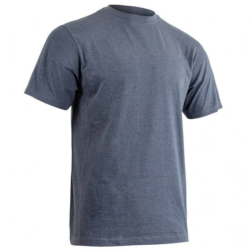 Lot de 3 t-shirts manches courtes coton/polyester vert-bleu-marron L.370cm l.280cm H.30cm - Lma - Image 3