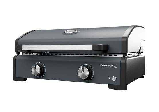 Campingaz - Plancha gaz Sigma 2 Cook fonte émaillée gris L.58xP.36 cm - Campingaz - Image 2