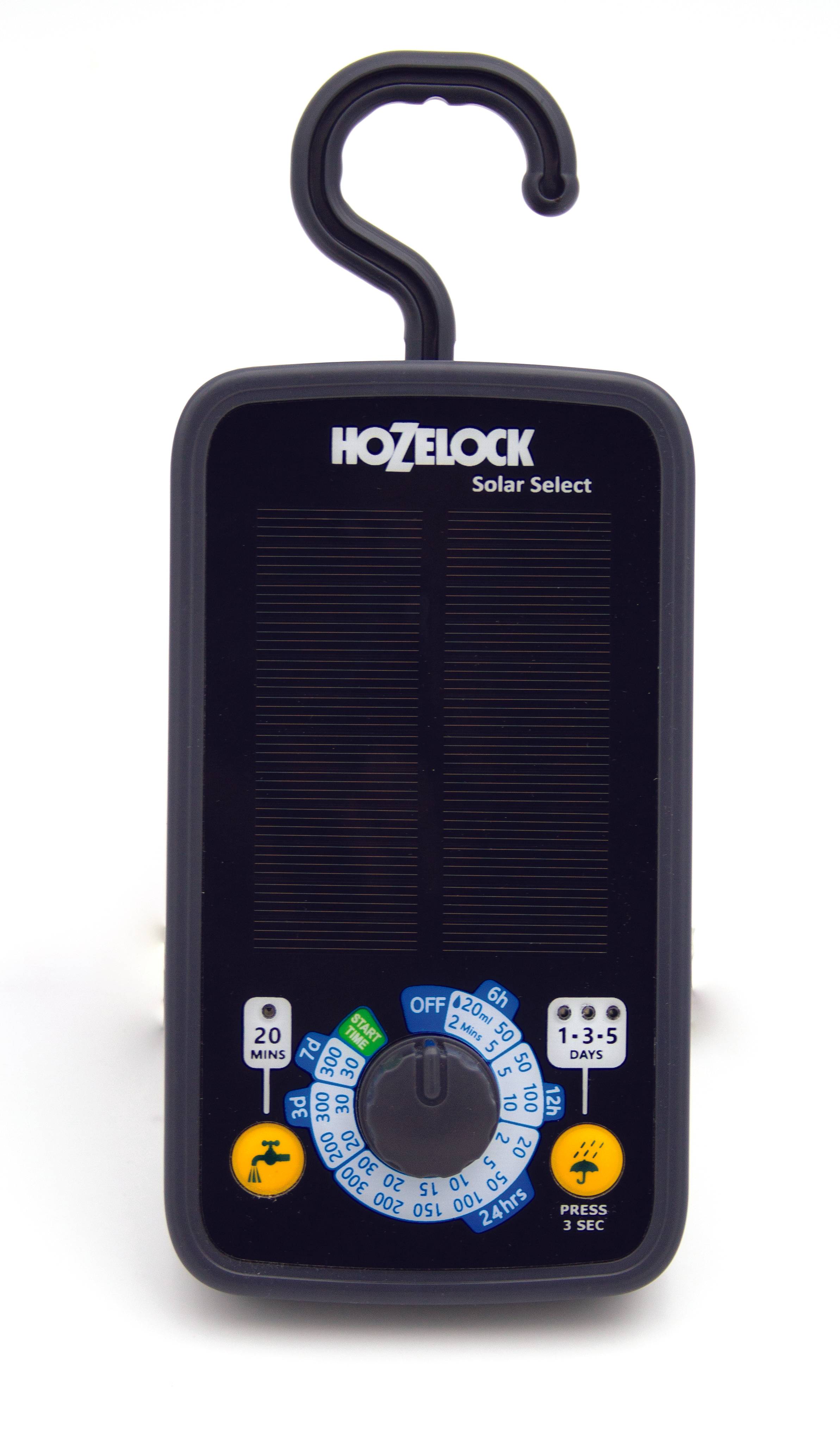 Kit de riego autónomo solar Hozelock Solar Select - 20 macetas. - Imagen 1