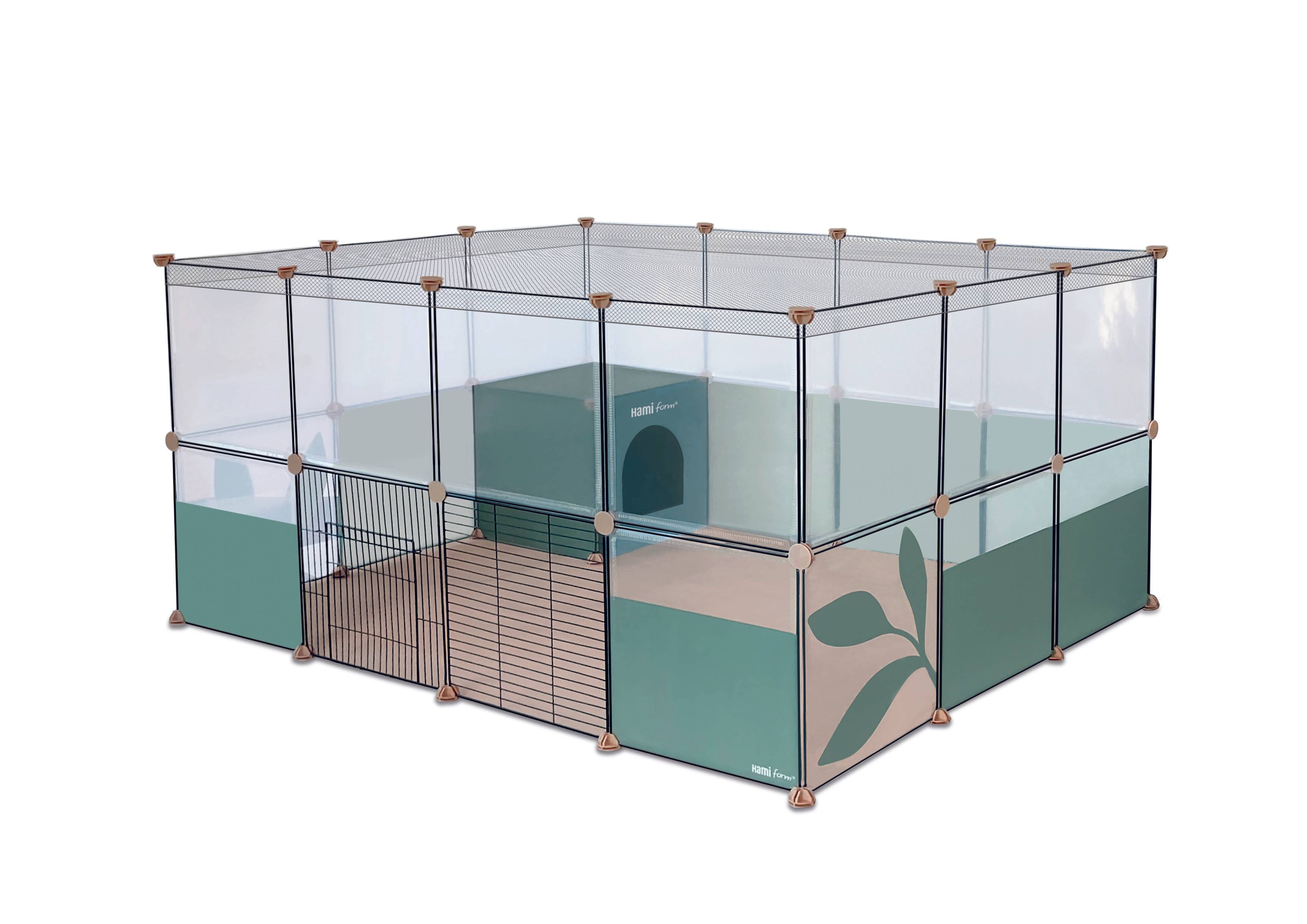 Hamiform - Parc pour lapin nain & cochon d'Inde NAVEEN - Hami Form - Imagen 2
