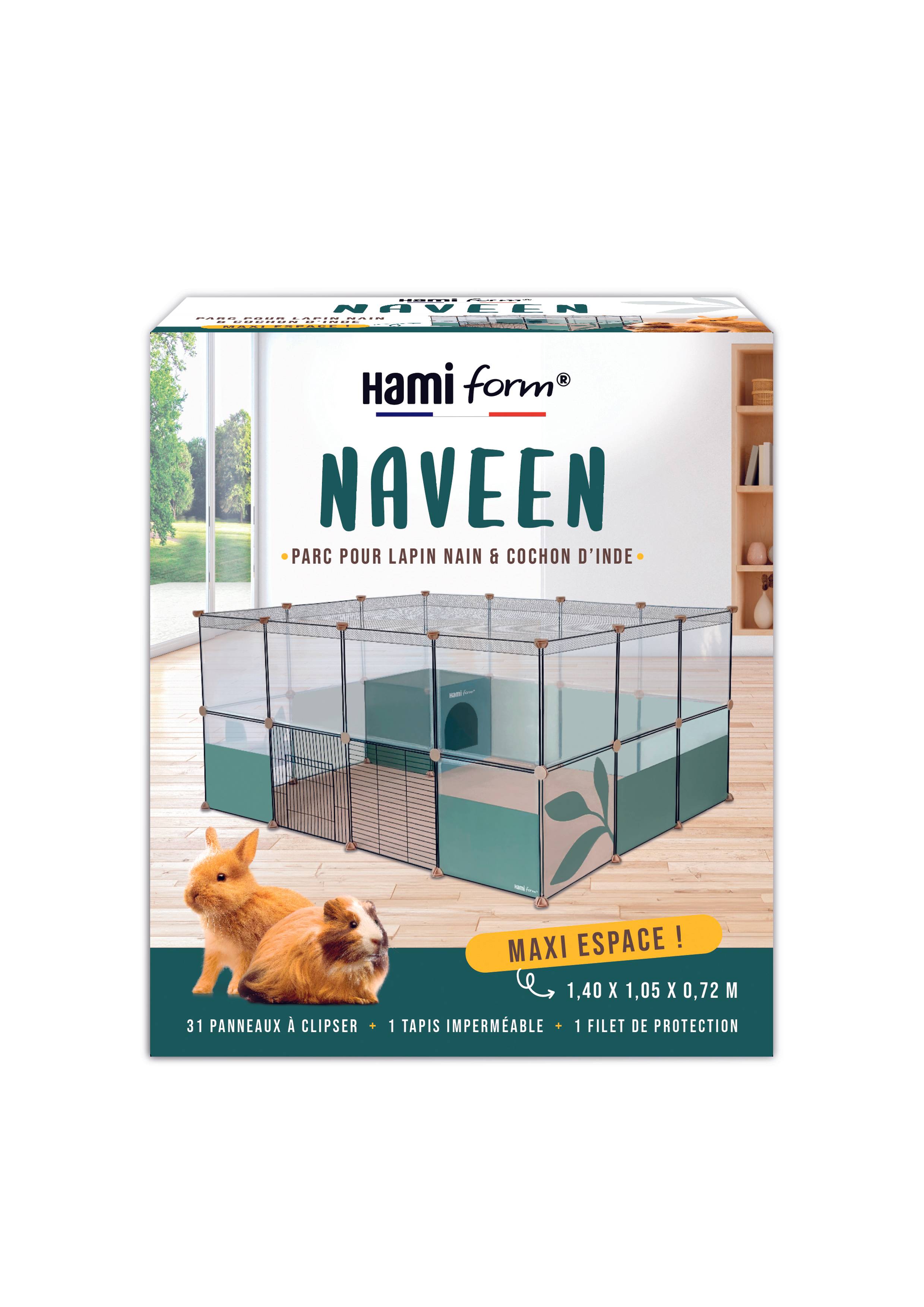 Hamiform - Parc pour lapin nain & cochon d'Inde NAVEEN - Hami Form - Imagen 3