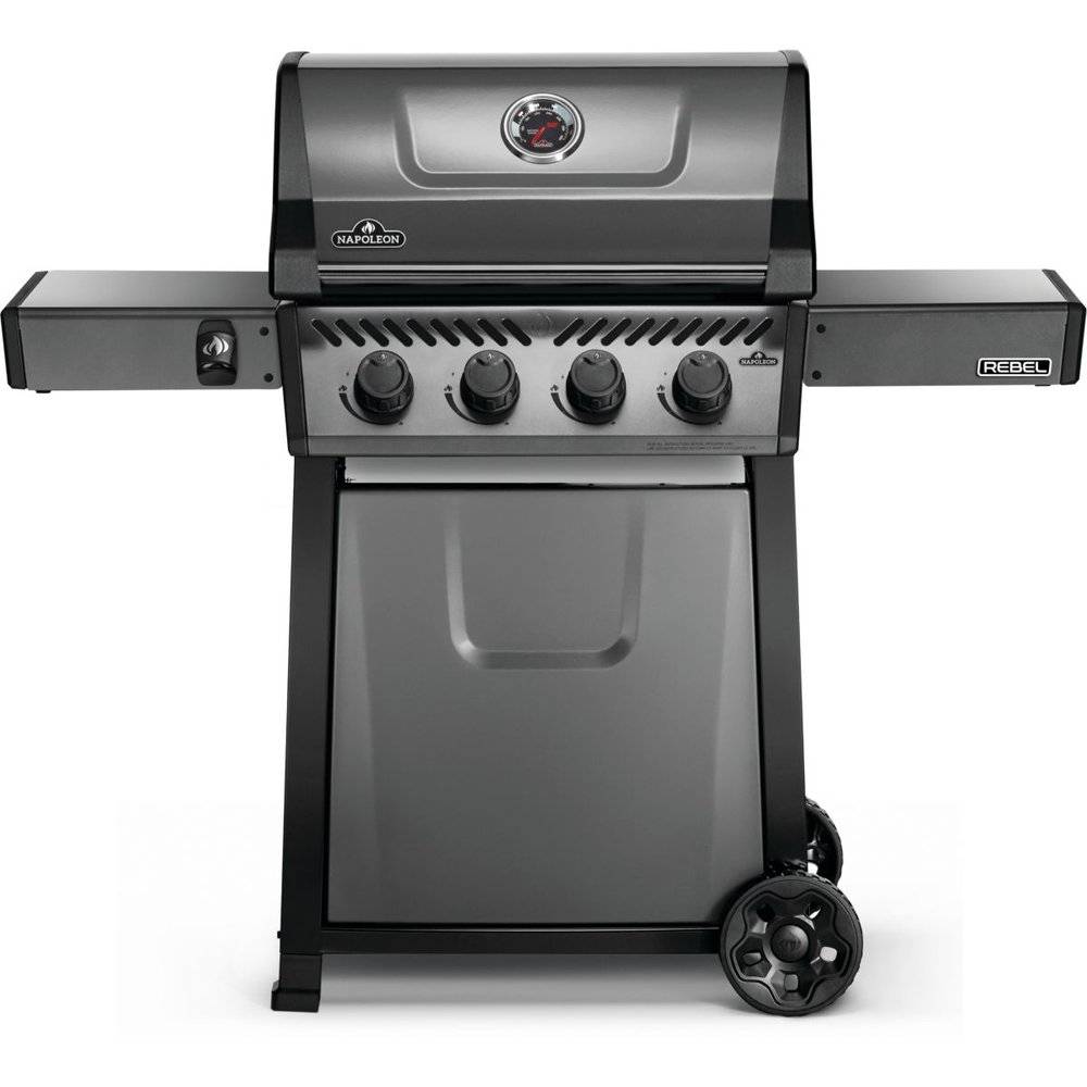 Napoleon - Barbecue à gaz Freestyle F425 acier inox gris L.132 cm l.64 cm H.116 cm - Napoleon - Imagen 5