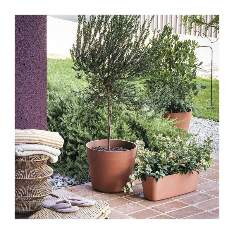 Pot de fleurs Origin terre cuite Ø28.6 cm L.24 cm - Deroma - Image 6