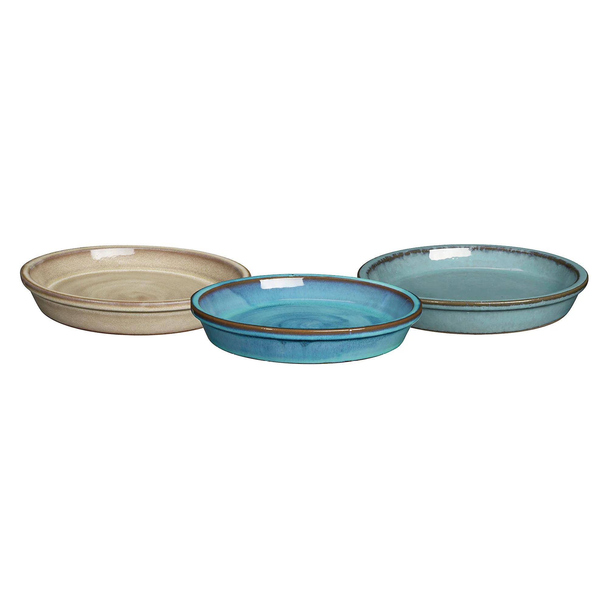 Soucoupe Capri en terre cuite multicolore Ø17 cm modèle Capri - Deroma - Imagen 2