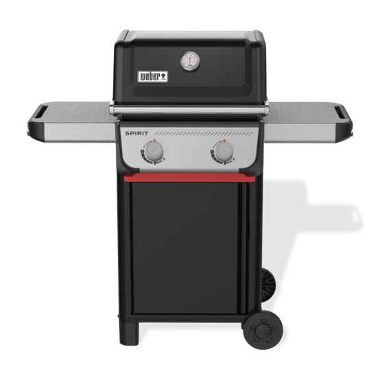 Weber - Barbecue à gaz 2 brûleurs acier Spirit E-210 Weber - Image 2