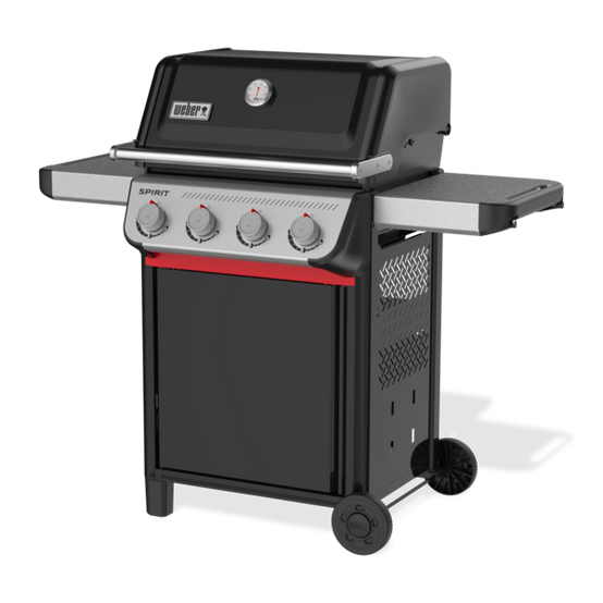 Weber - Barbecue à gaz 4 brûleurs acier Spirit E-410 Weber - Image 3