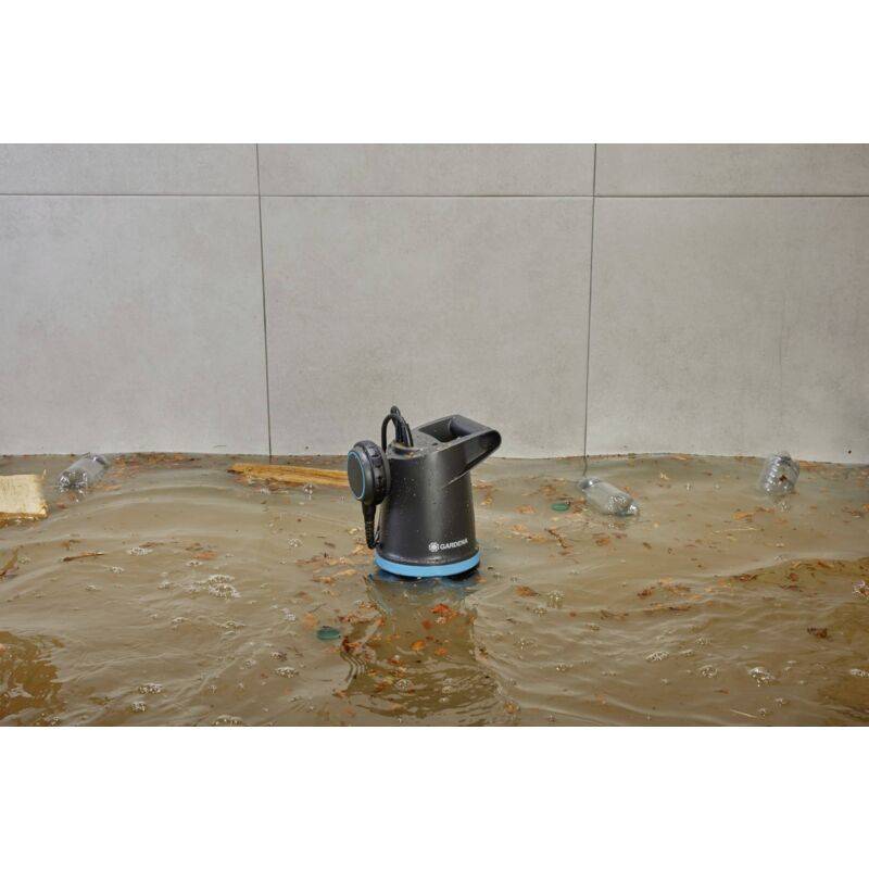 Gardena - Pompe submersible pour eaux chargées plastique noir 2000l/h L.36 x l.23,5 x H.18,5 cm - Gardena - Imagen 5