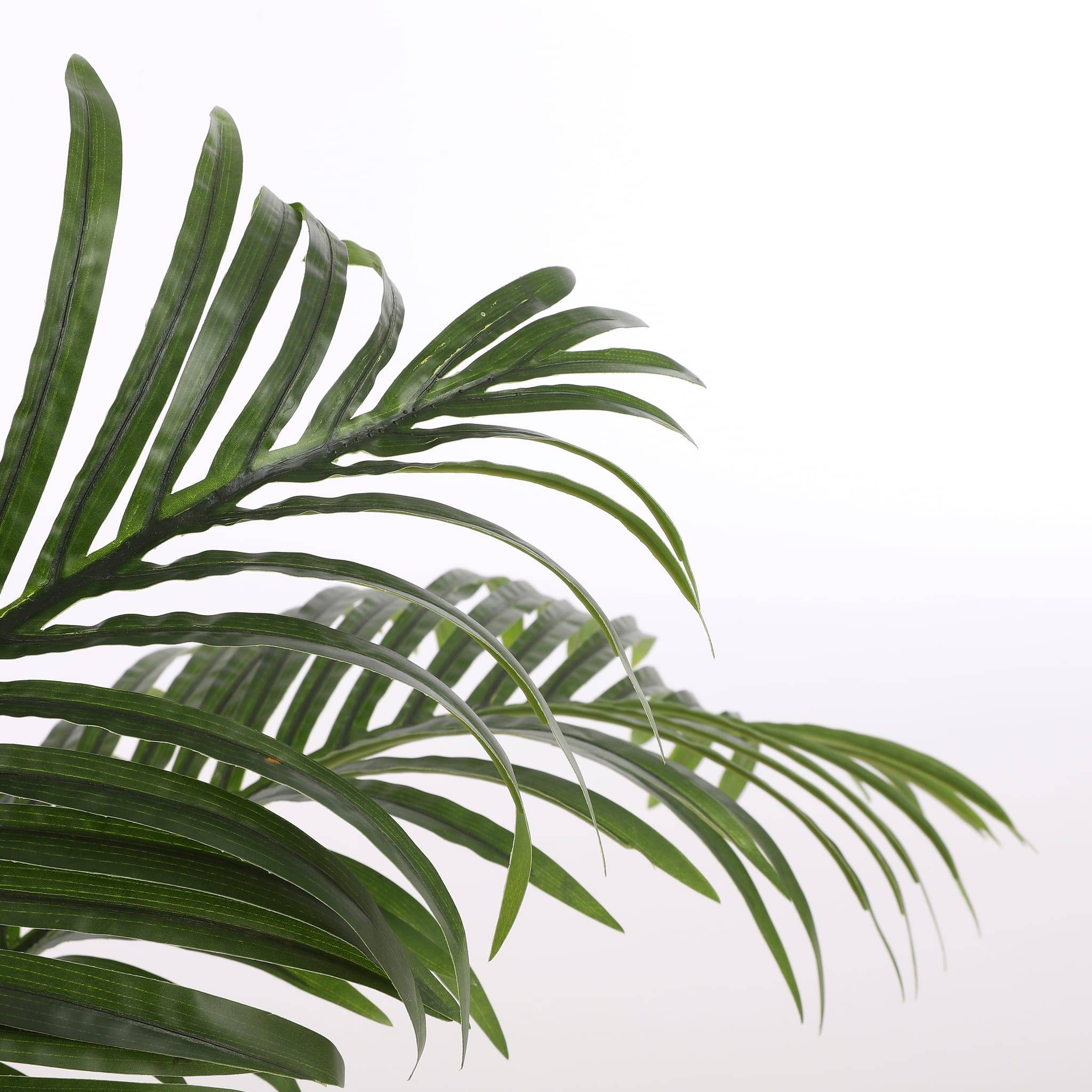 Mica Decorations - Areca palm plante artificielle plastique vert H.110 cm Ø100 cm - Mica decorations - Imagen 2