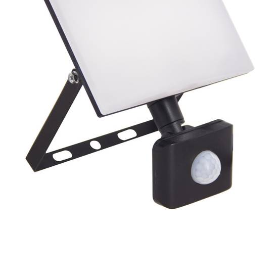 xanlite - Projecteur mural noir LED, détecteur de mouvement désact, IP65, 2500 Lumens, 5000K, Blanc froid - Image 1