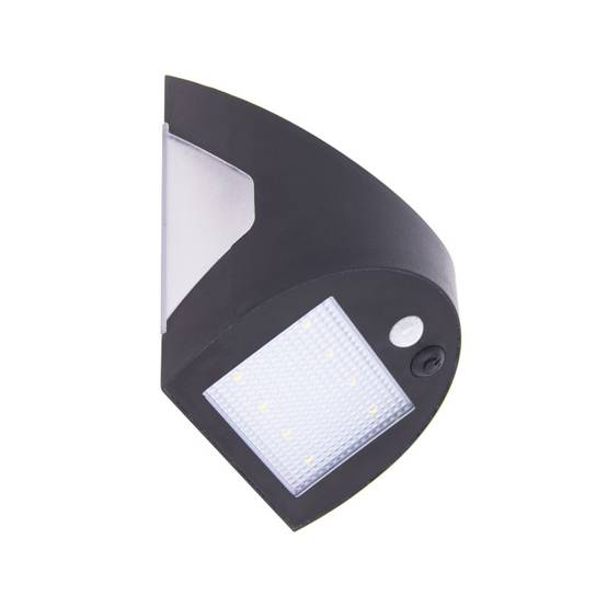xanlite - Applique hybride solaire + USB rechargeable, IP54, 350 Lumens, 5000K, Blanc froid, display 12pcs - Image 1