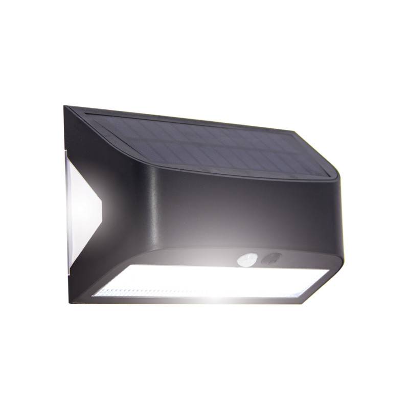 xanlite - Aplique híbrido solar +USB recargable, 3 modos, detector desactivable, 10h de autonomía - Imagen 2