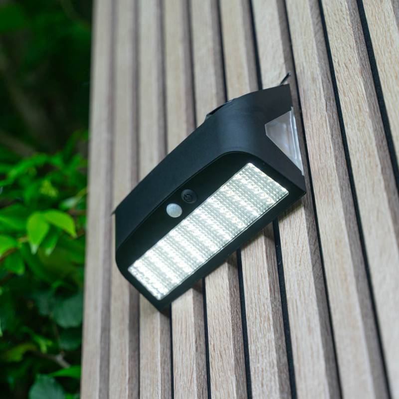 xanlite - Aplique híbrido solar +USB recargable, 3 modos, detector desactivable, 10h de autonomía - Imagen 6