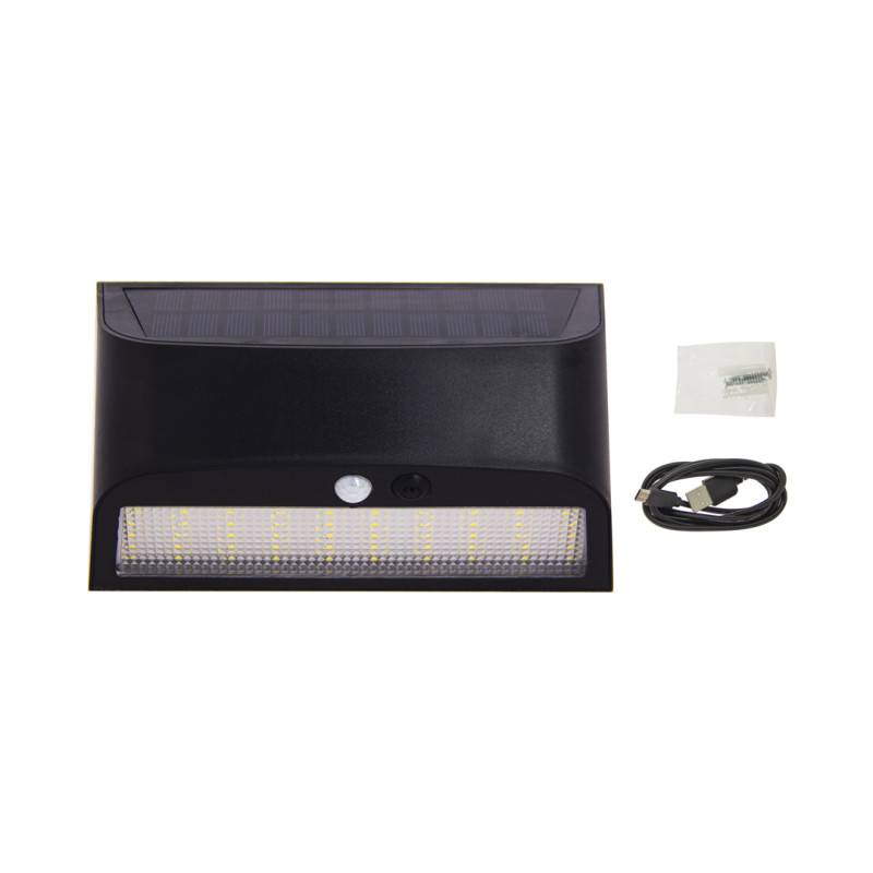 xanlite - Aplique híbrido solar +USB recargable, 3 modos, detector desactivable, 10h de autonomía - Imagen 7