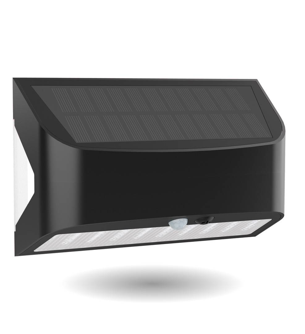 xanlite - Aplique híbrido solar +USB recargable, 3 modos, detector desactivable, 10h de autonomía - Imagen 8
