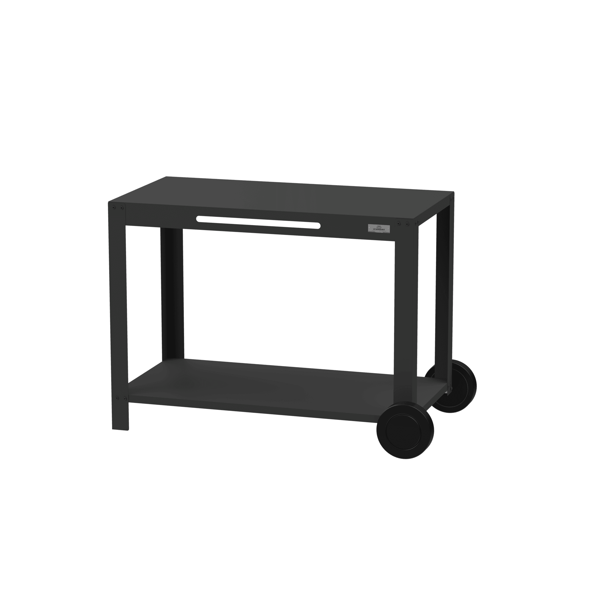 Le Marquier - Table Desserte 110 XL Noire - Le Marquier - Image 1