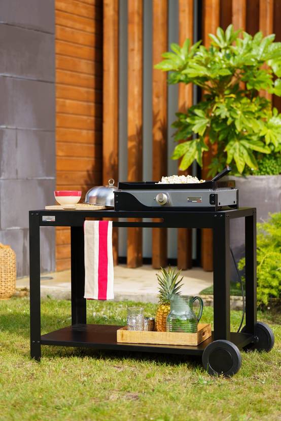 Le Marquier - Table Desserte 110 XL Noire - Le Marquier - Image 2