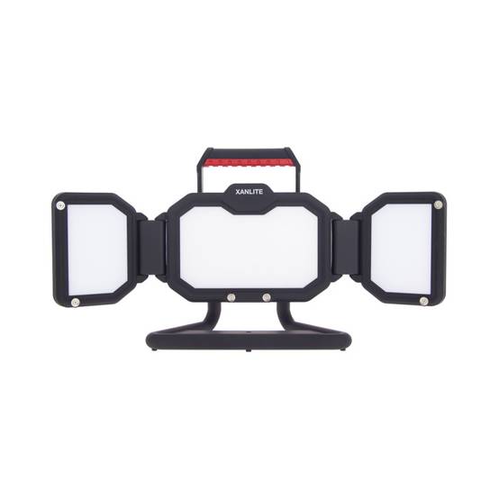 xanlite - Projecteur LED 30W rechargeable USB-C équivalence 200W 3 modes 10h d'autonomie Blanc froid - Image 5