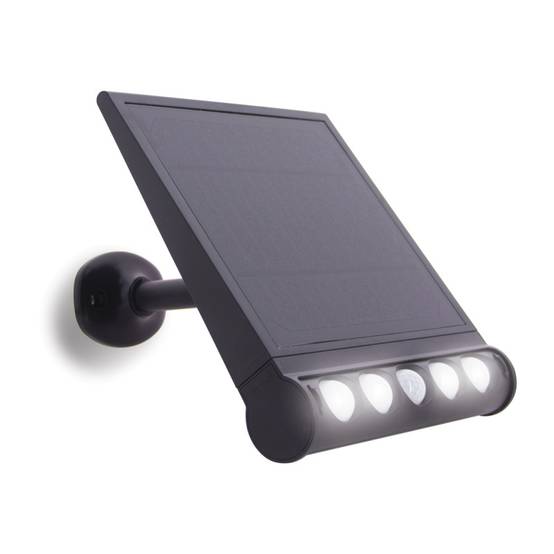 xanlite - Réglette solaire LED avec panneau déporté noir, 8 modes d'éclairage, IP65, 1000 Lumens, Blanc froid - Image 7