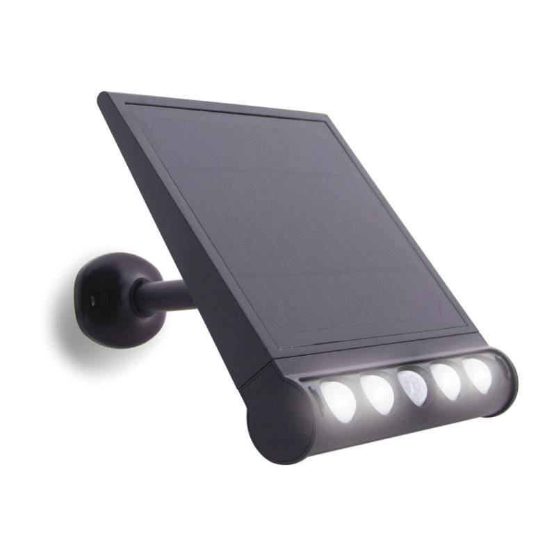 xanlite - Réglette solaire LED avec panneau déporté noir, 8 modes d'éclairage, IP65, 1000 Lumens, Blanc froid - Image 7