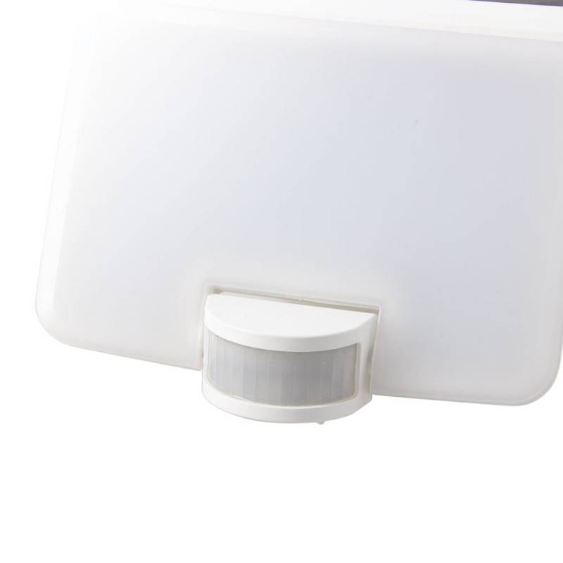 xanlite - Projecteur mural solaire LED détecteur mouvement- 2 éclairages- IP44 1500 Lumens 4000K Blanc neutre - Image 1