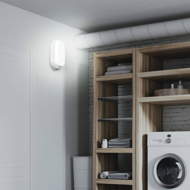 xanlite - Hublot LED oblong blanc, IP65, 1500 Lumens, CCT
