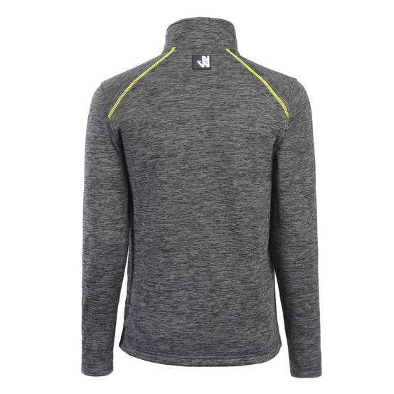 Nineworths - Gilet de travail Lenny gris chine/jaune fluo taille XL - Nine Worths - Image 4