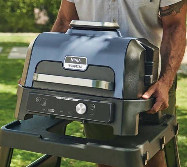 ninja - Barbecue électrique fumoir Ninja Woodfire Pro Connect XL OG901EU - Image 3