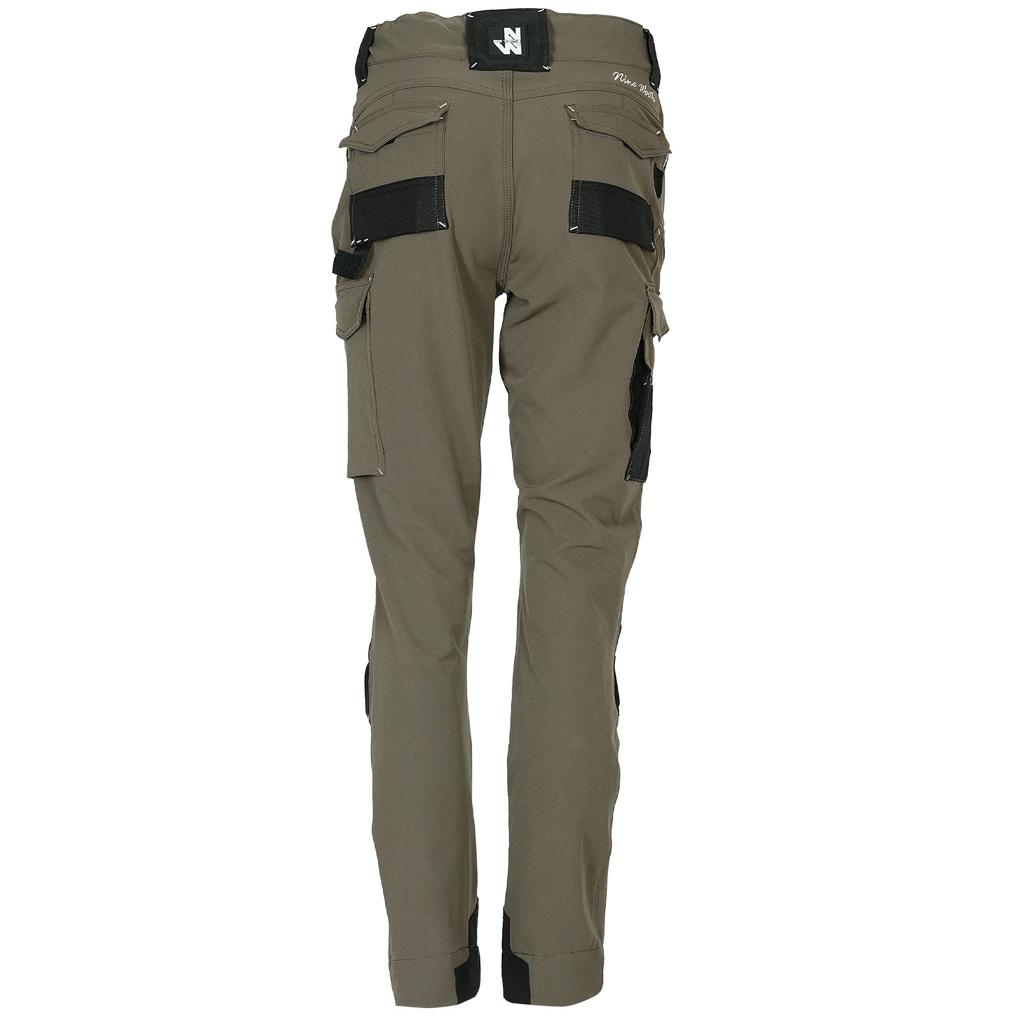Nineworths - Pantalon de travail Eve kaki taille 46 - Nine Worths - Image 7