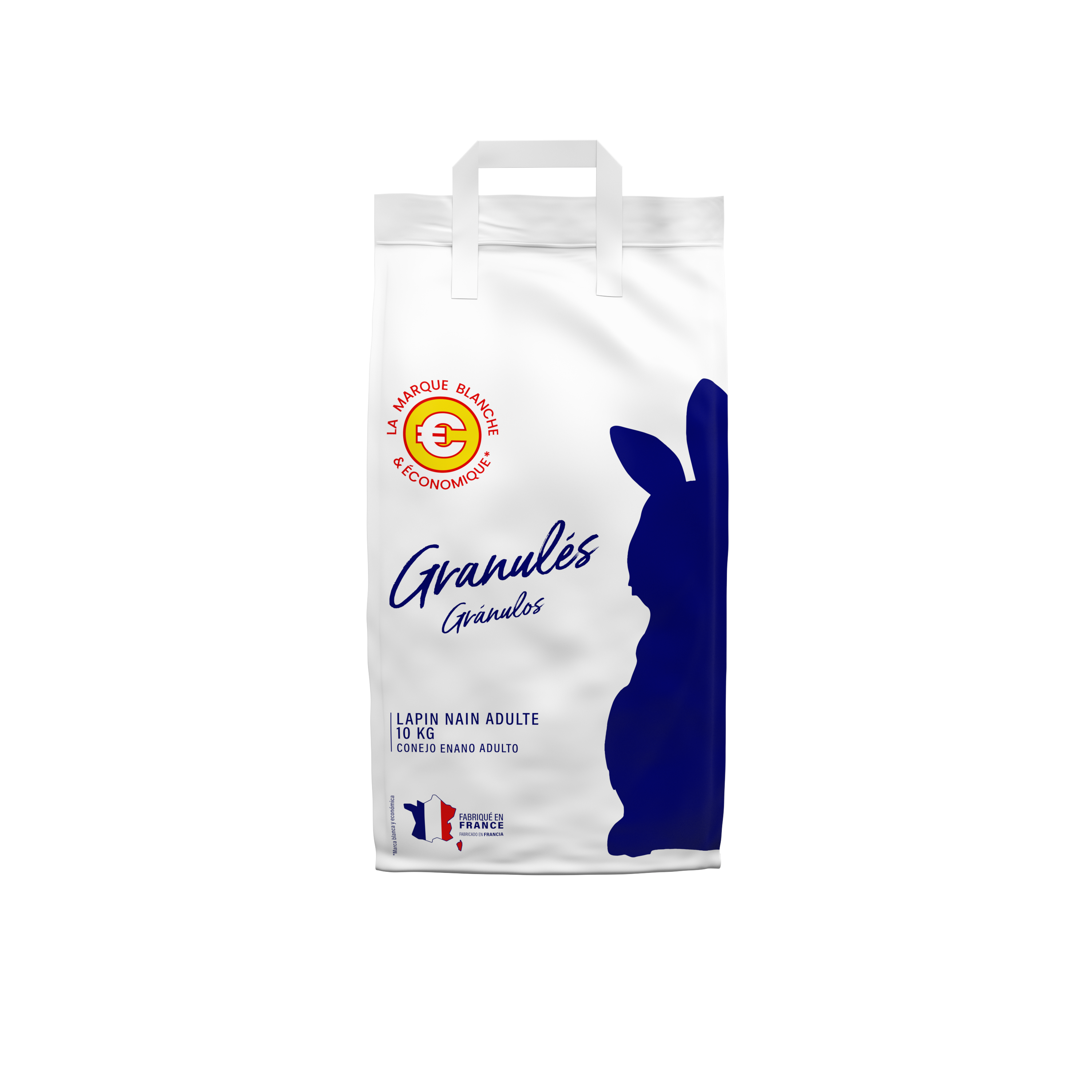 Marque Blanche et Economique - Aliment complet pour lapins nains - 10 kg