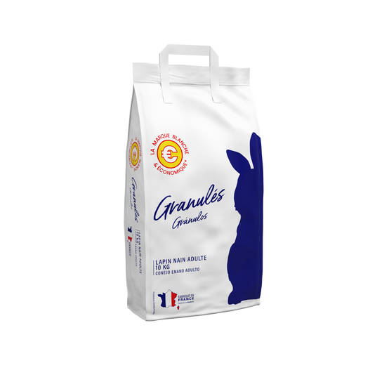Marque Blanche et Economique - Aliment complet pour lapins nains - 10 kg - Image 2