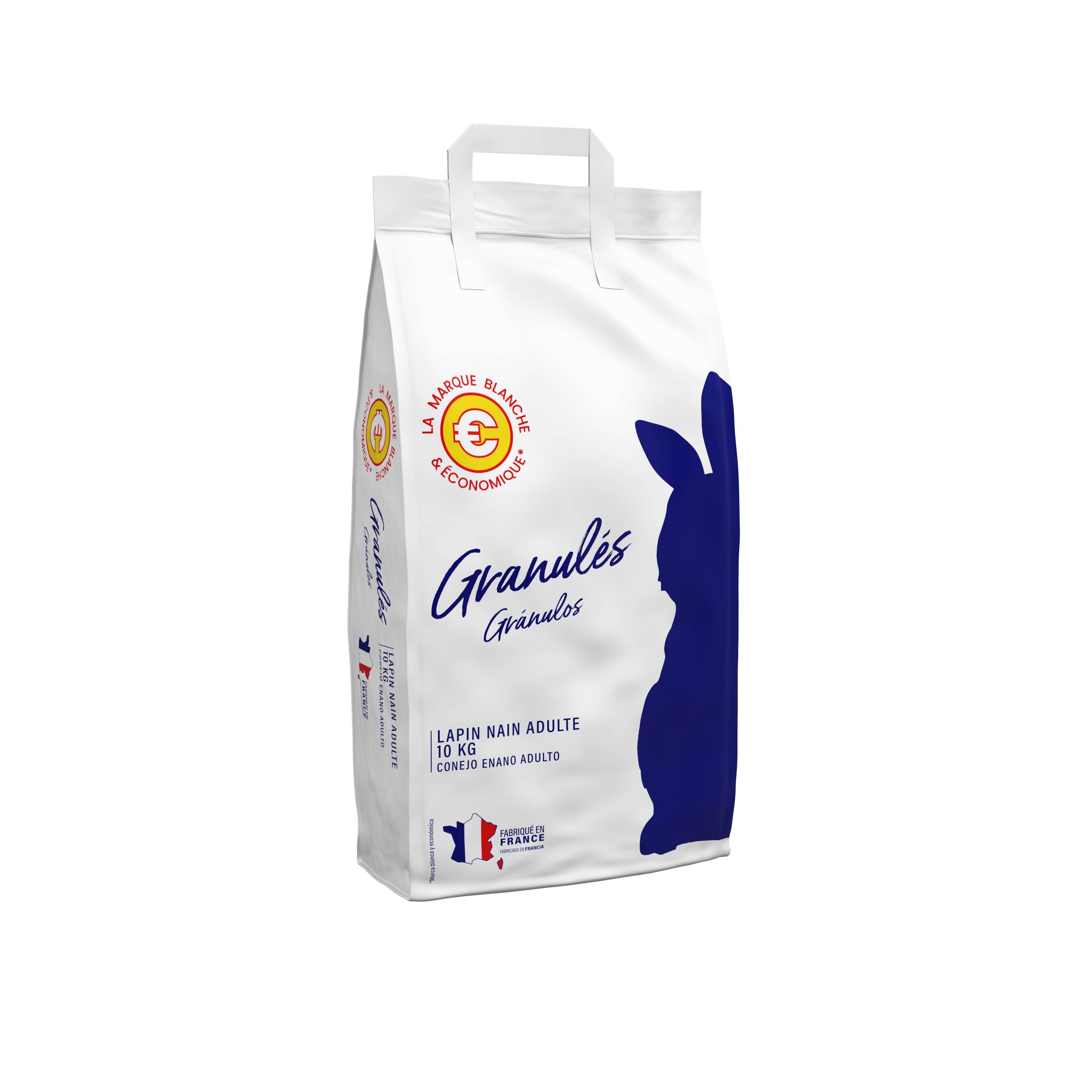Marque Blanche et Economique - Aliment complet pour lapins nains - 10 kg - Image 2