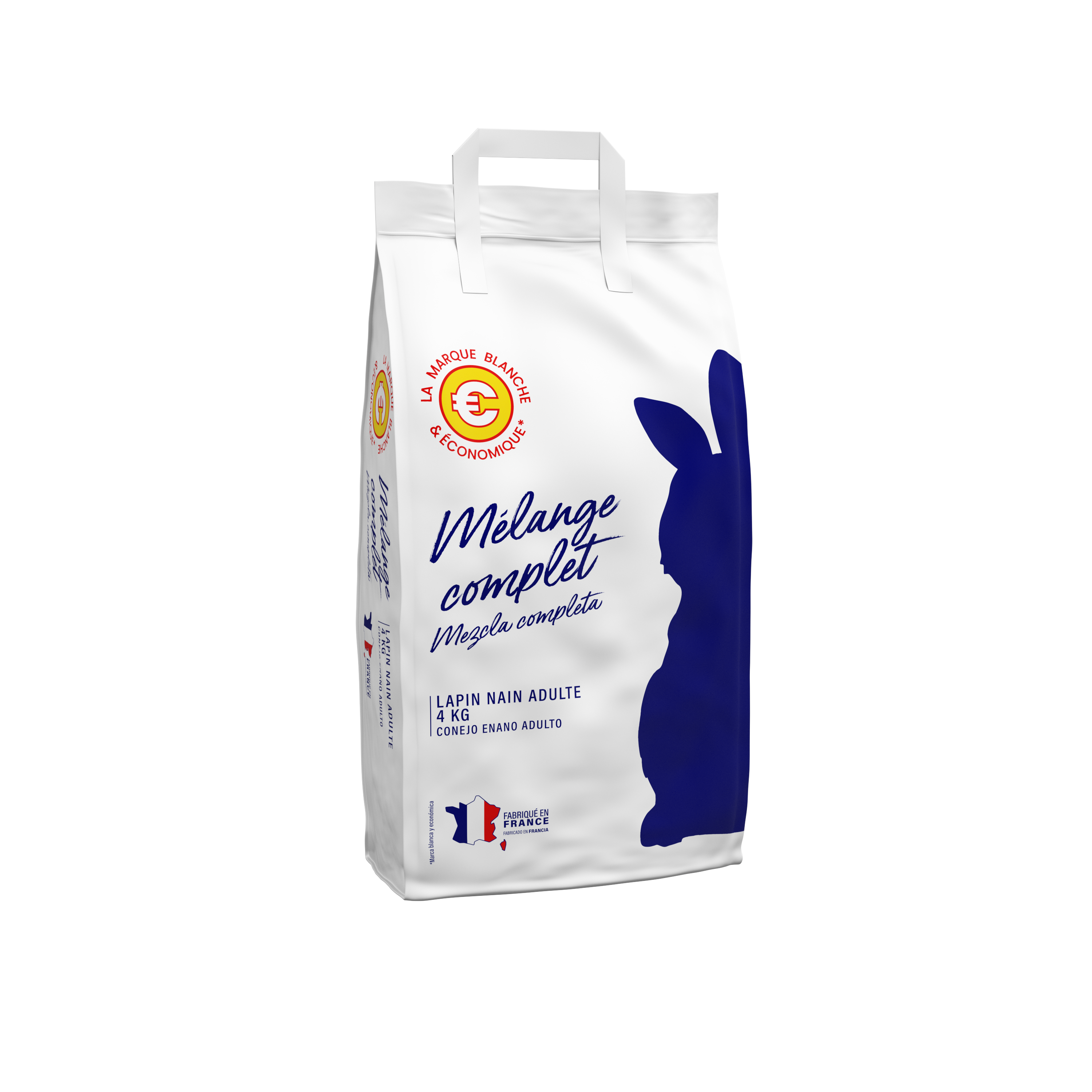 Marque Blanche et Economique - Mélange complet pour lapins nains - 4 kg - Imagen 3