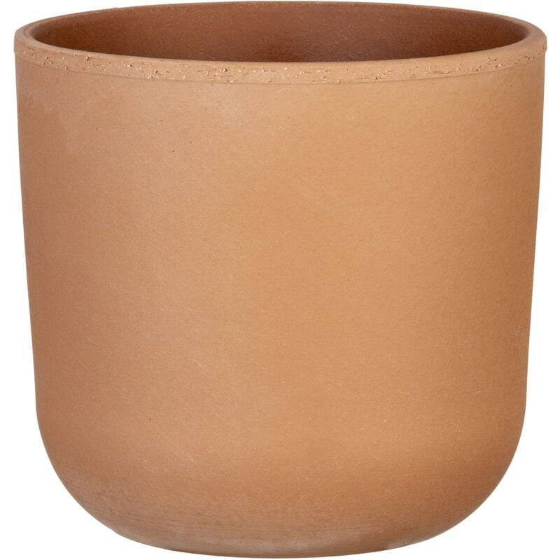 Pot de fleurs en céramique rouge Ø14.9 cm H.13.5 cm 1.3L - Scheurich - Imagen 3