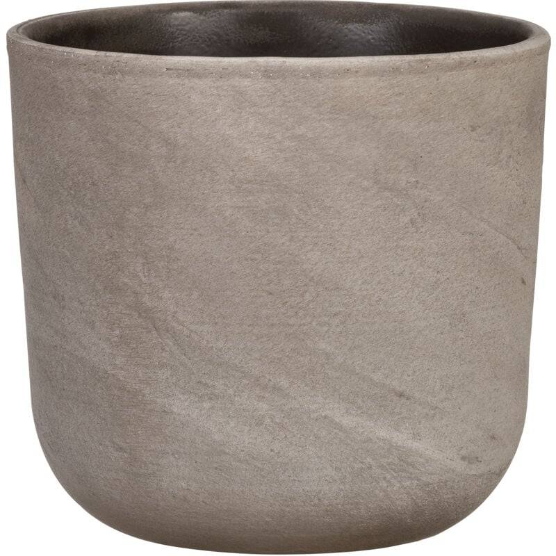 Scheurich - Macetero de cerámica marrón Ø 18 cm H. 16 cm 981 - SCHEURICH - Imagen 2