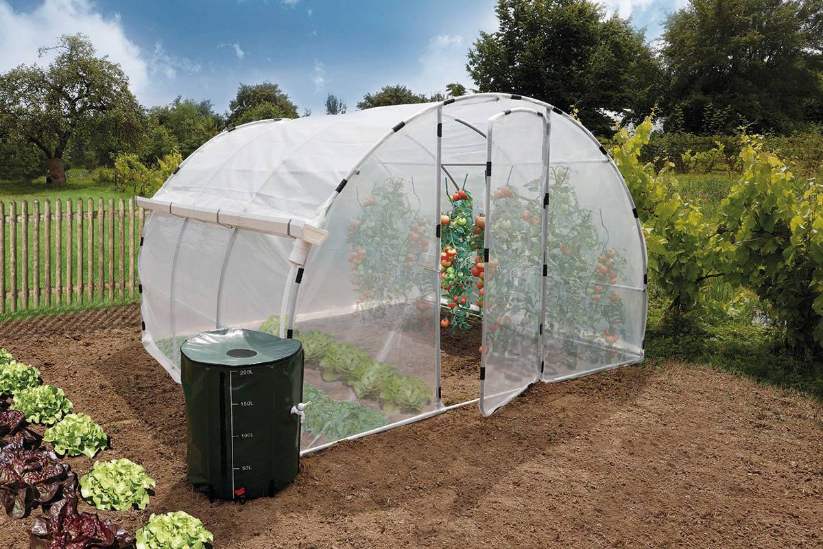 Nortene - Serre avec gouttière latérale L. 3 x l. 3 x H. 2 m Aqualia - Nortene