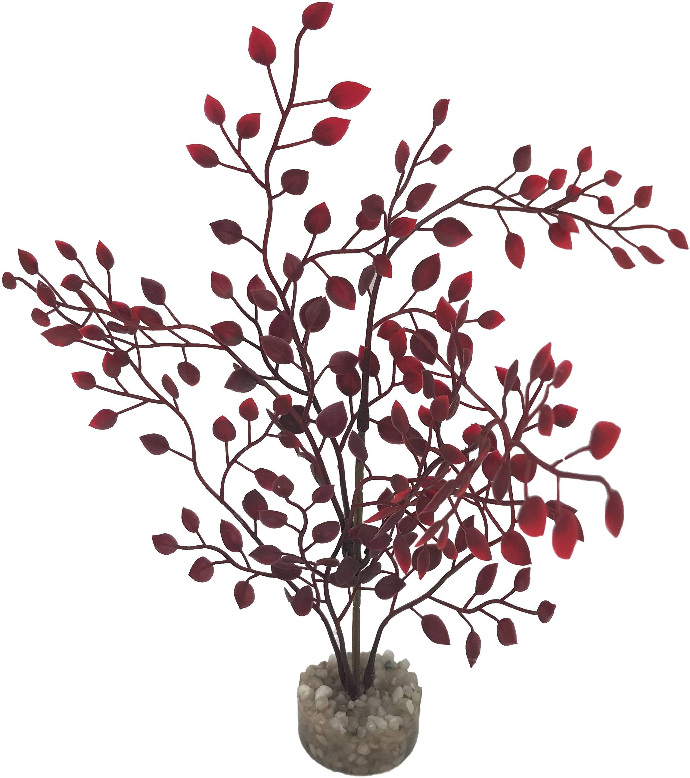 Labéo - Lentille fine artificielle PM burgundy - H.23 cm - Labéo
