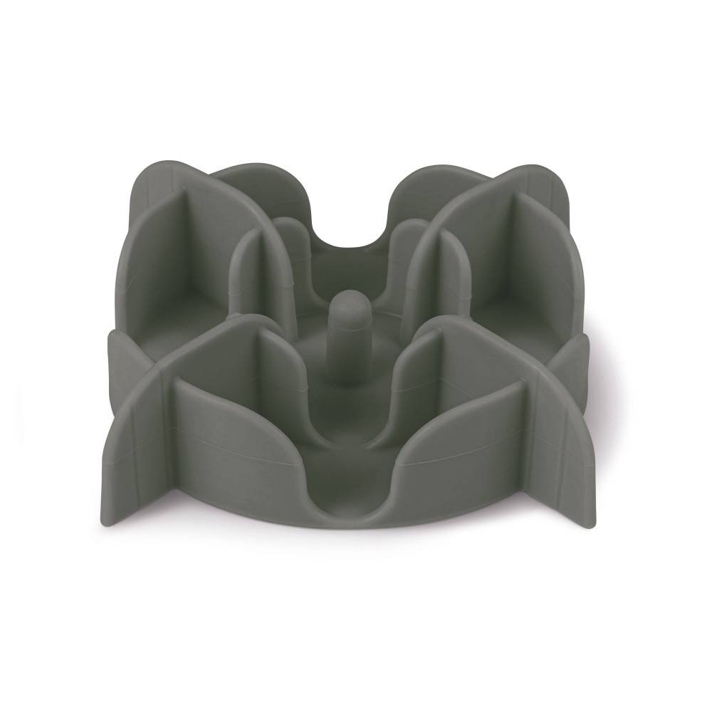 Support anti-glouton petit chien silicone gris Ø13.5 cm H.3.5 cm - Zolux - Image 3