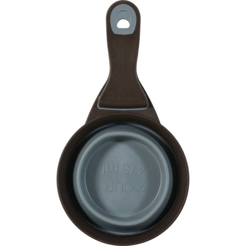 Pince doseur 2 en 1 silicone gris L.22 cm l.12 cm H.4 cm - Zolux - Image 1