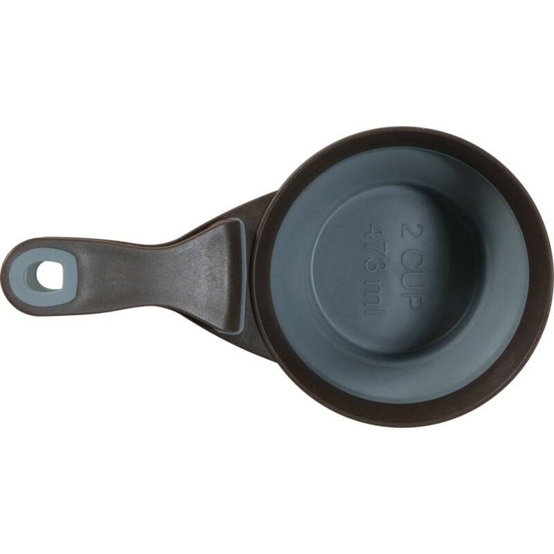 Pince doseur 2 en 1 silicone gris L.22 cm l.12 cm H.4 cm - Zolux - Image 2