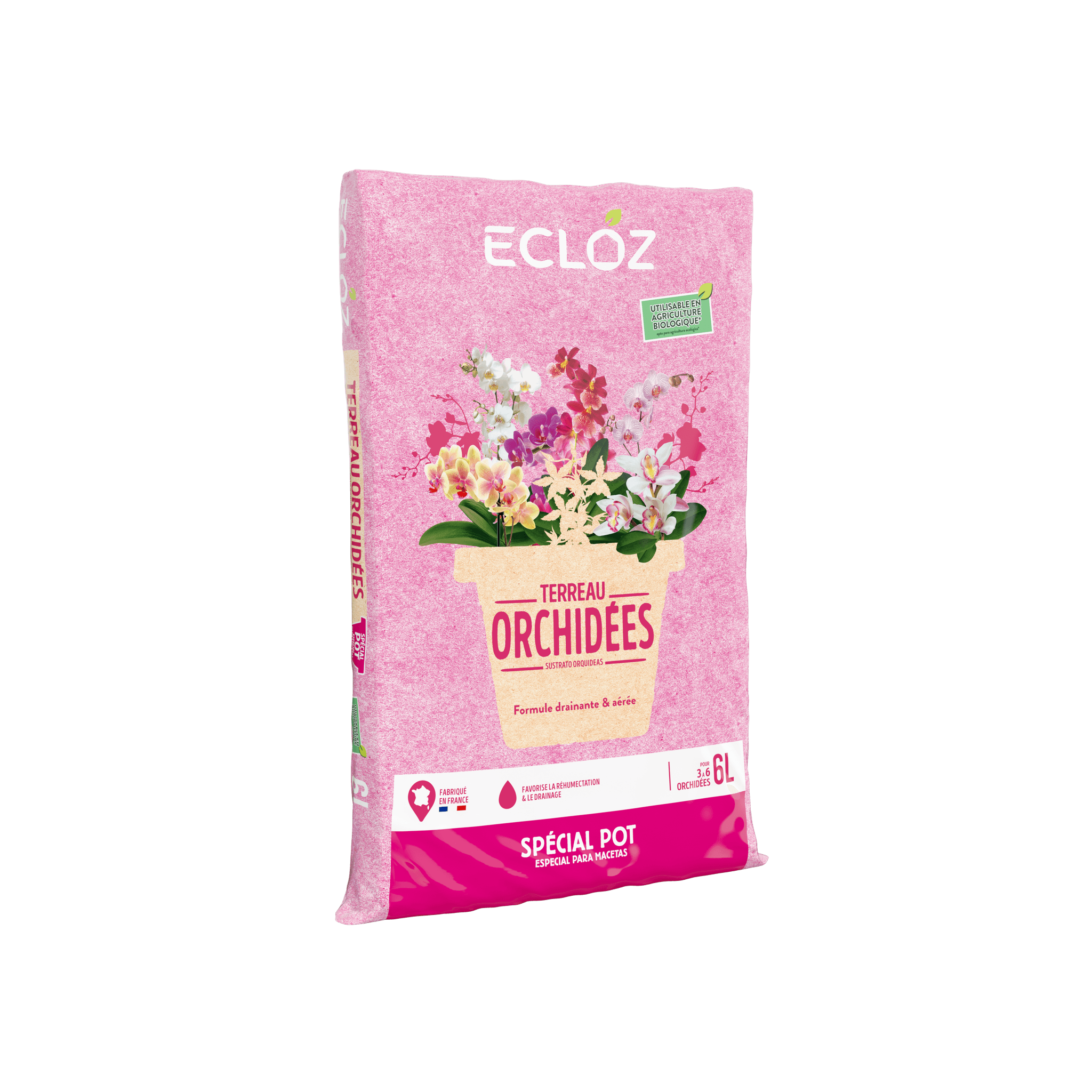 Ecloz - Terreau orchidées 6L - ECLOZ - Imagen 1