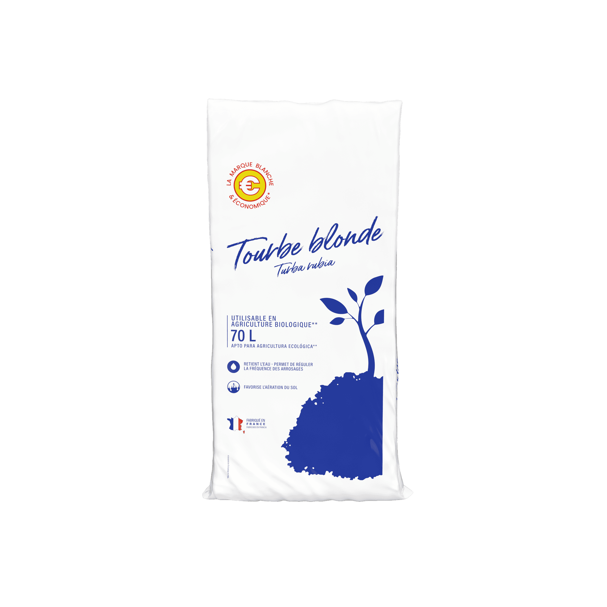 Marque Blanche et Economique - Tourbe blonde 70L - Imagen 3