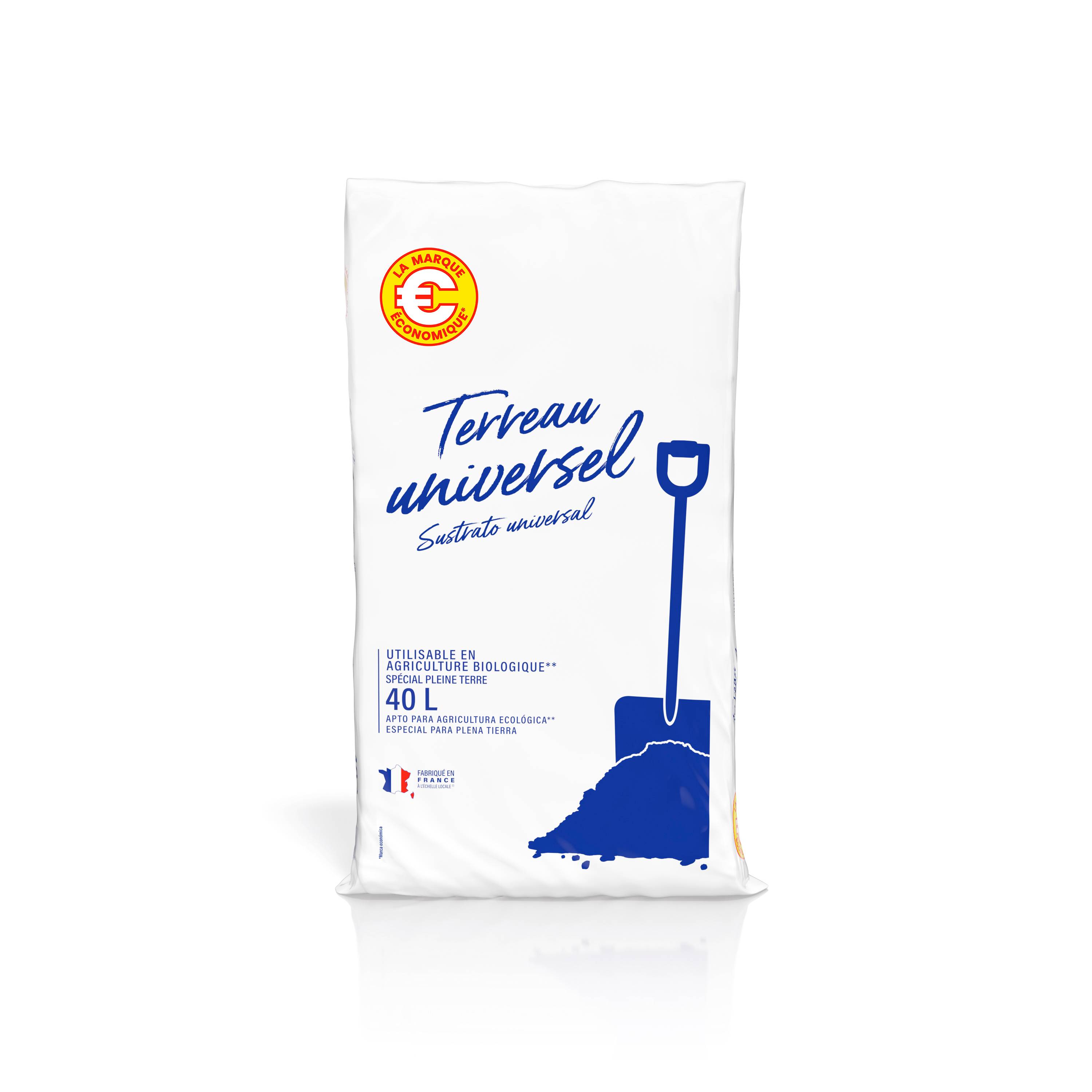 Marque Blanche et Economique - Terreau universel pleine terre 40L - Imagen 3