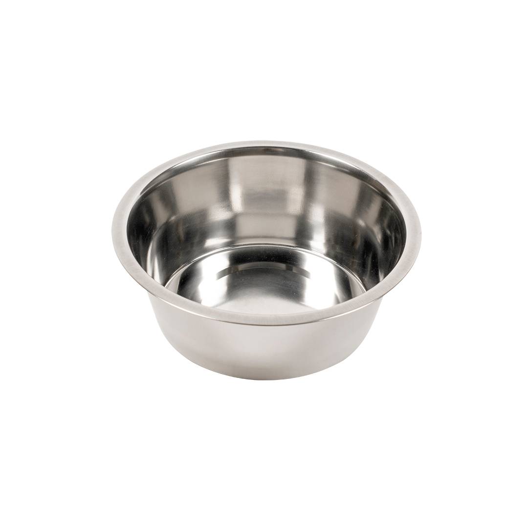 Duvo+ - Comedero de acero inoxidable Classic XL 2830 ml Ø25 cm - DUVO+