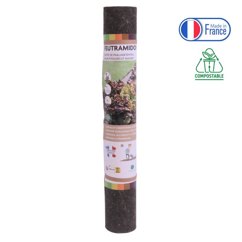 Jardi d'Jo - Nappe de paillage naturelle PLA - Jardi d'Jo - L.5 x l.0.5m - Imagen 1