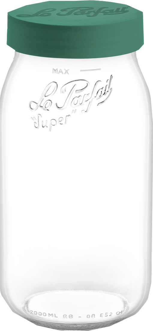 Le Parfait - Bocal "Color Vis" 2 L - Le Parfait®