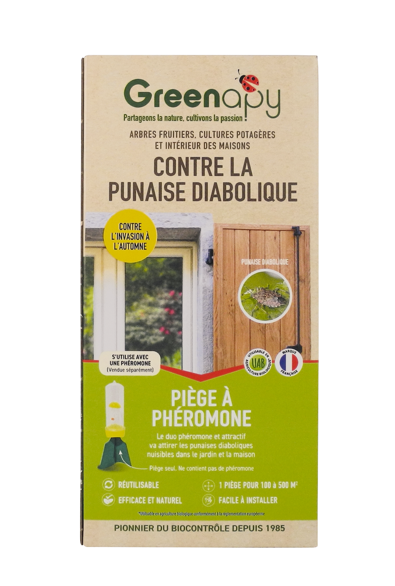 Biotop - Piège anti -punaises diaboliques avec entonnoir - BIOTOP - Imagen 3